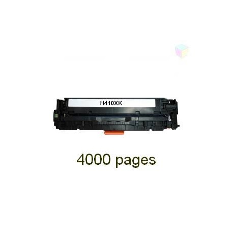 toner noir pour imprimante HP Laserjet Pro 400 Color Printer M451dn équivalent CE410X - N°305X