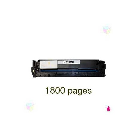 toner magenta pour imprimante HP Laserjet Pro 200 Color M251n équivalent CF213A - N°131A