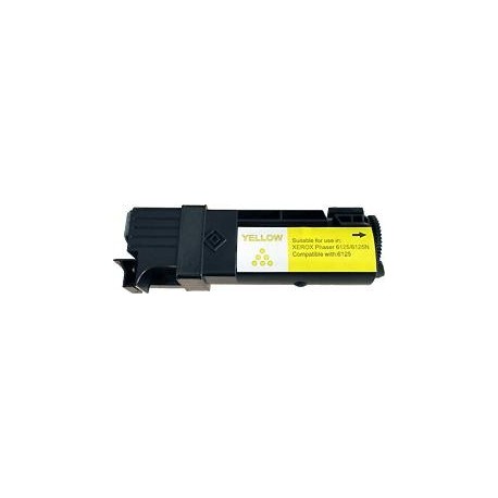 toner yellow pour imprimante Xerox Phaser 6125n équivalent 106R1333