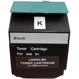 toner noir pour imprimante Lexmark X544dn équivalent C540H2KG