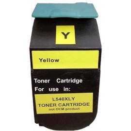 toner yellow pour imprimante Lexmark C540dw équivalent C540H2YG