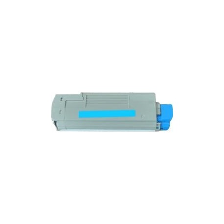 toner cyan pour imprimante Oki C5650 équivalent 43872307