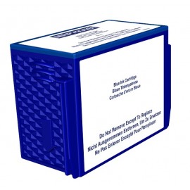 cartouche bleu pour imprimante Pitney Bowes Dm220i