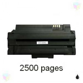 toner compatible 108R00909 noir pour Xerox Phaser 3140