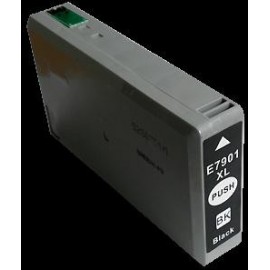 cartouche compatible C13T79014010 noir pour Epson Workforce Pro Wf4630dwf