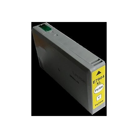 cartouche compatible C13T79044010 yellow pour Epson Workforce Pro Wf4630dwf