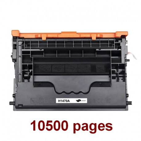 toner noir compatible W1470A 147A 10500 pages