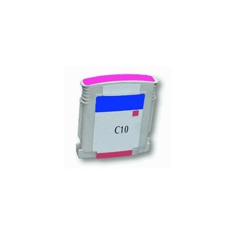 cartouche magenta pour imprimante HP Color Printer 2000 C équivalent C4843A - N°10