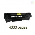 Toner noir compatible Q2612A - EP703XL 4000 pages
