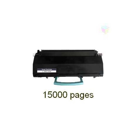 toner noir pour imprimante Lexmark X466dwe équivalent X463X11G